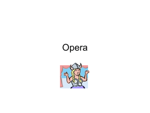 Lec# 5 Opera