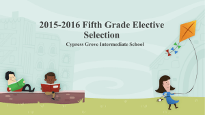 5th grade elective selection presentation _1_