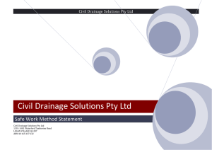 cds swms rds contract - Civil Drainage Solutions