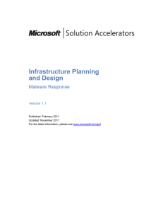 Introduction to Malware Response Guide