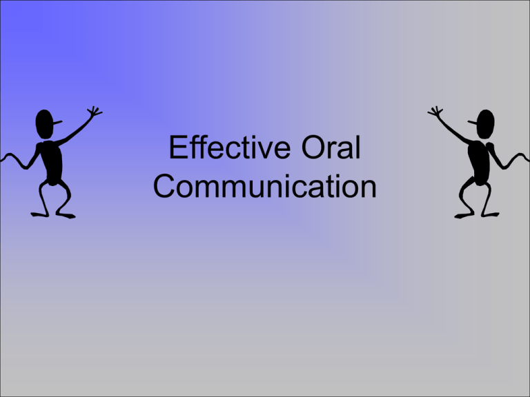 importance of oral communication in an organization