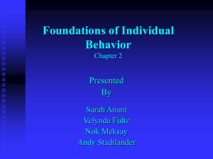 Organizational Behavior Modification (OB