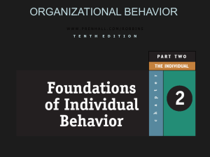 Organizational Behavior 10e