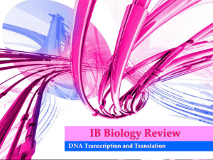 Senior IB Bio Review - IBDPBiology-Dnl