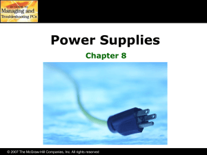 Chapter 8 Power Supplies