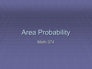 Areaprobability