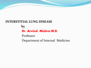 Interstitial Lung Disease [PPT]