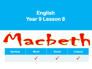 8 Lady Macbeth's Influence