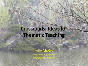 Crossroads_Ideas_for_Thematic_Teaching Kelly McKee