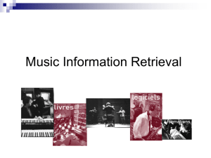 Feature Extraction in Content-Based Musical Instrument Recognition