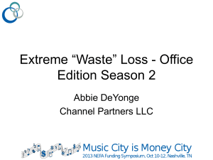 Extreme *Waste* Loss - Office Edition Season 1