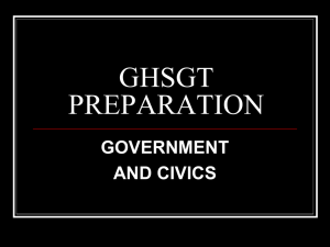 Government & Civics - GeorgiaStandards.Org