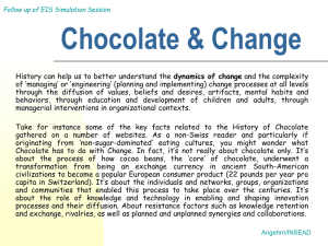 Chocolate & Change - CALT