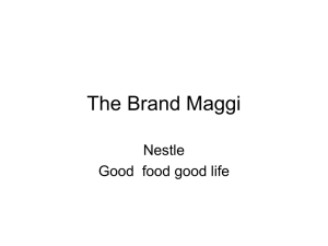 The Brand Maggi