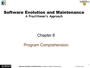 Program Comprehension - Electrical and Computer Engineering