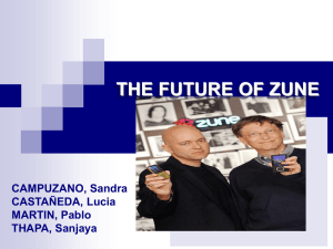 the future of zune