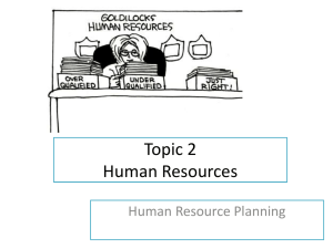 Topic 2 Human Resources - churchillcollegebiblio