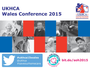 UKHCA Wales Conference 2015 Conference Slides