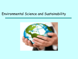 Environmental Science and Stability