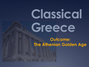The Athenian Golden Age