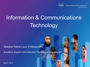 Real, Relevant, Surprising and Fresh: Cisco Brand