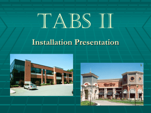 (Rev 5-2011) - TABS Wall Systems