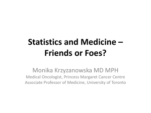 STAT220_2013_Statistics and Medicine