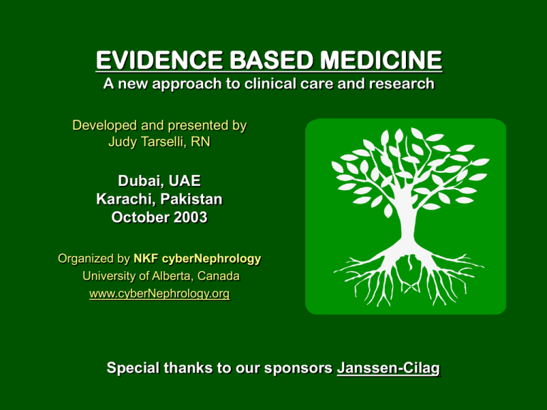 Evidence Based Medicine