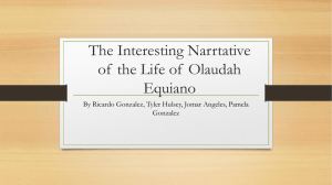 Olaudah Equiano PowerPoint