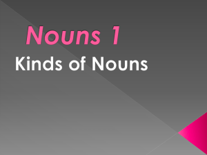 Nouns