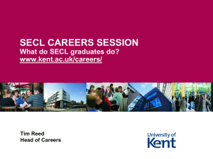 Choosing a Career - University of Kent