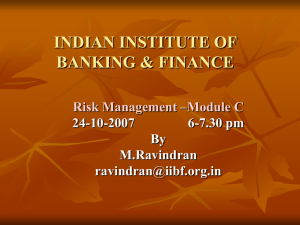 Example - Indian Institute of Banking & Finance