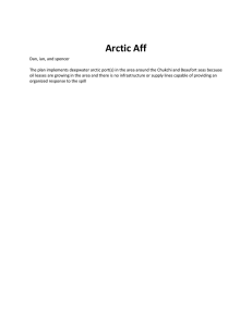 Arctic Aff - Open Evidence Project