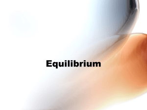 Equilibrium PPT