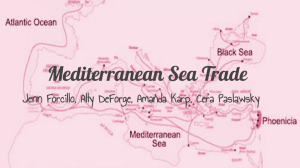 Mediterranean Sea Trade