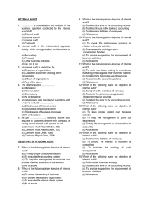 Types of Audit