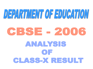 1 - Directorate of Education