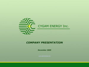 Jorf permit - Cygam Energy Inc.