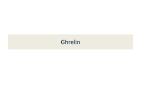7 Ghrelin signalling