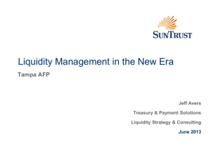 Liquidity Management in the New Era