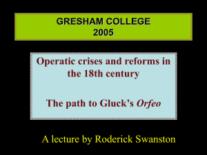 for the lecture - Gresham College