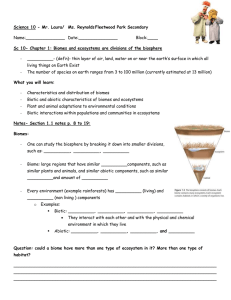 Science 10 - Mr. Laura/ Ms. Reynolds Fleetwood Park Secondary