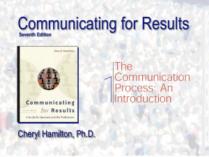 Communicating for Results, 7e