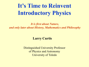 It's time to reinvent Introductory Physics
