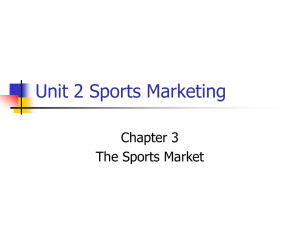 What is Sports Marketing?