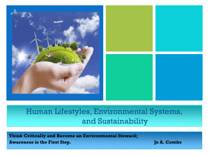 Sustainability-Human Impact