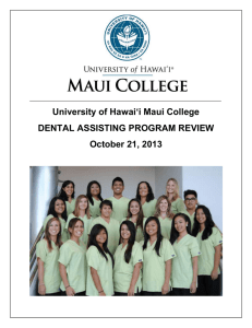 What did you like about the UHMC Dental Assisting Program?