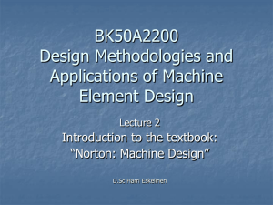 Machine Design for Packaging Technology