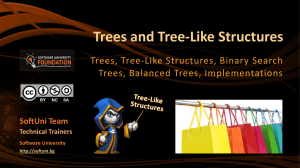 Trees and Tree-Like Structures