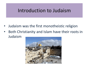 Judaism Christianity
